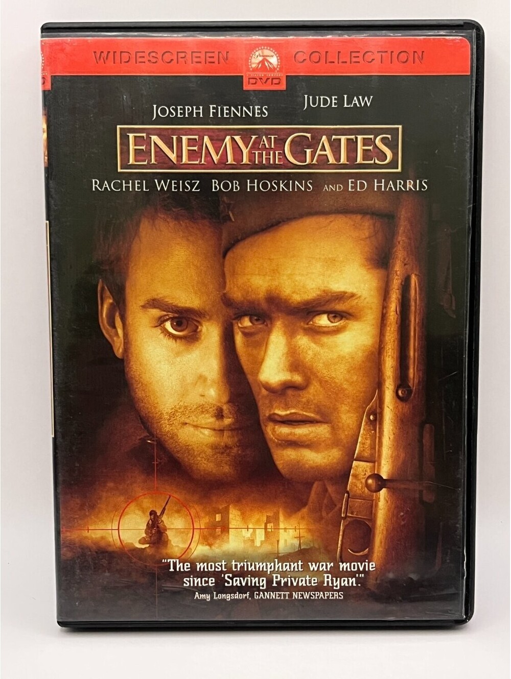 Enemy At the Gates DVD Widescreen Collection Jude Law 2001 War & Region 1
